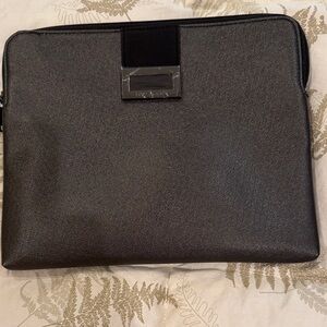 Elegant Black Clutch from Silversea